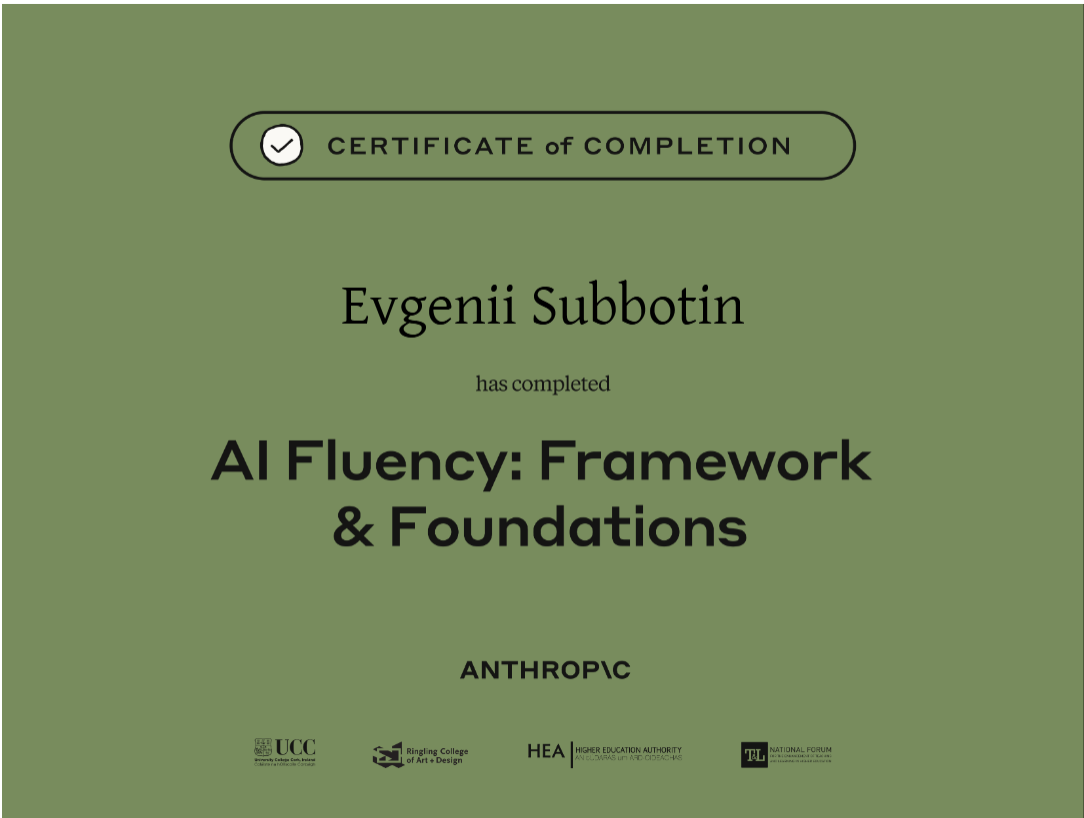 AI Fluency Framework and Foundations
