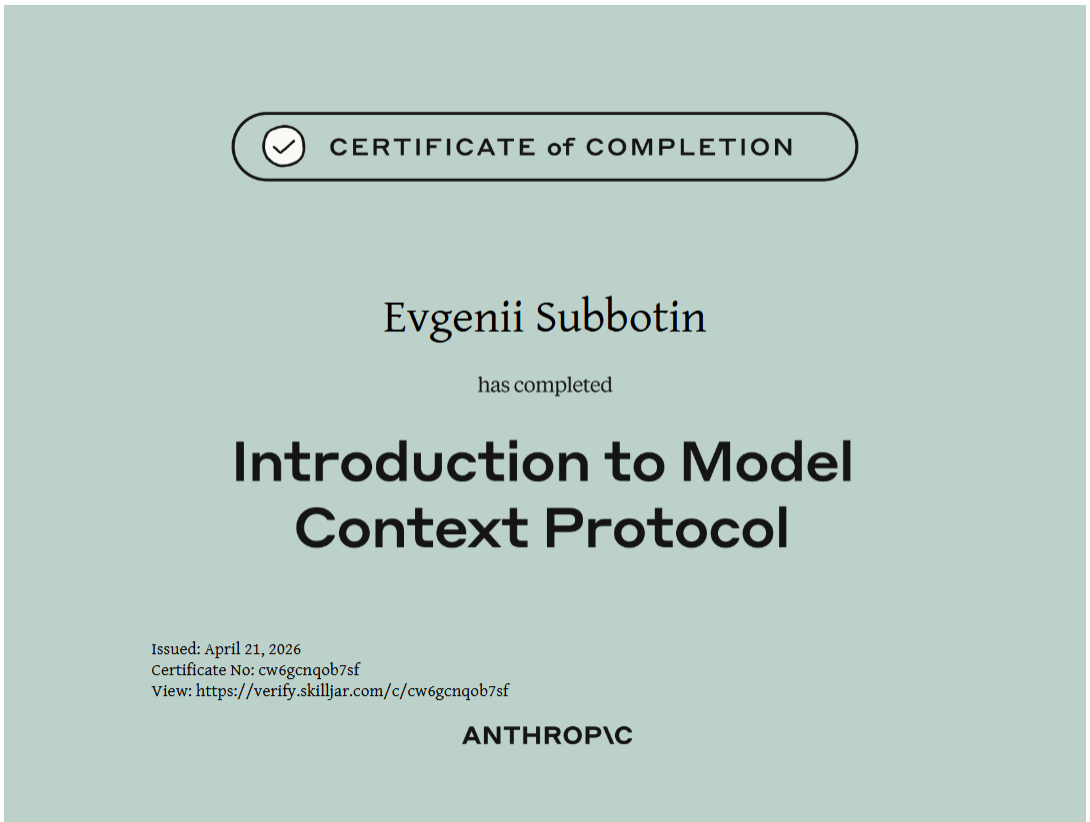 Introduction to Model Context Protocol